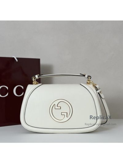 Gucci Blondie Large Top Handle Bag 815719 in Ivory