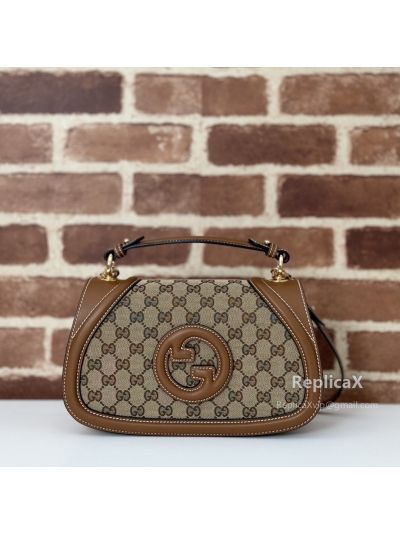 Gucci Blondie Medium Top Handle Bag 815714 in Beige