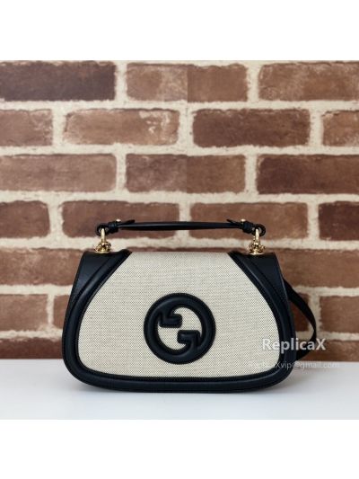 Gucci Blondie Medium Top Handle Bag 815714 in Ivory