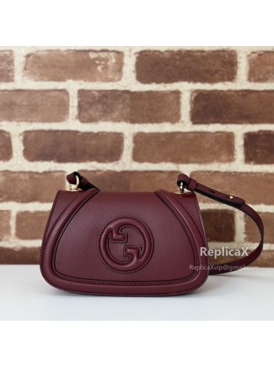 Gucci Blondie Small Shoulder Bag 815700 in Burgundy
