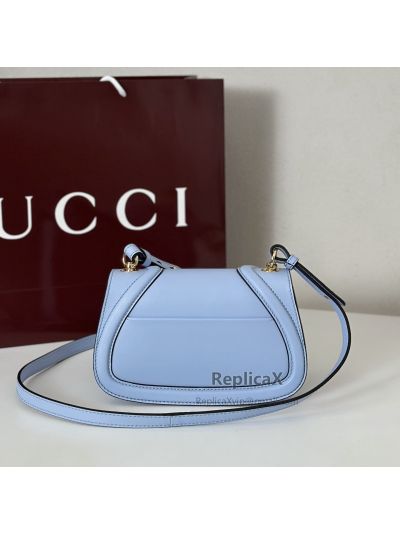 Gucci Blondie Small Shoulder Bag 815700 in Light Blue