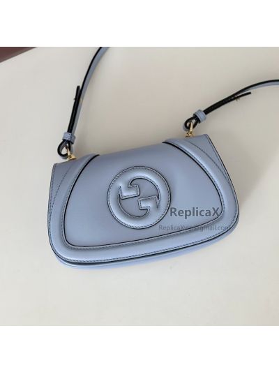 Gucci Blondie Small Shoulder Bag 815700 in Light Blue
