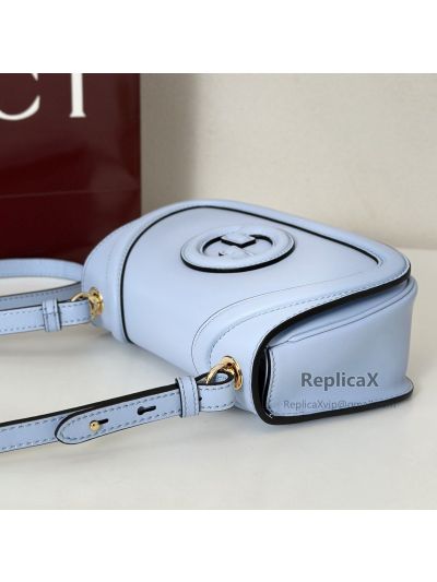 Gucci Blondie Small Shoulder Bag 815700 in Light Blue
