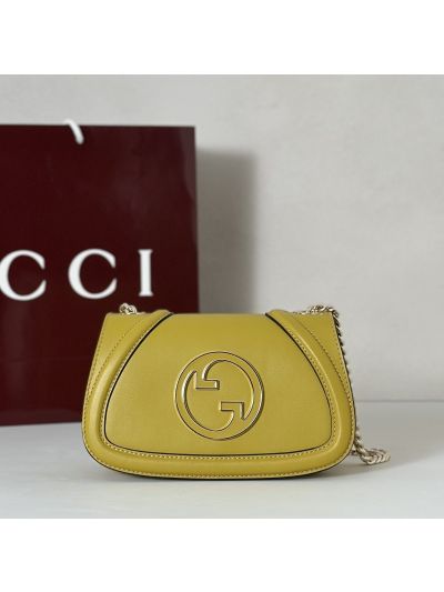 Gucci Blondie Small Shoulder Bag 815711 in Yellow