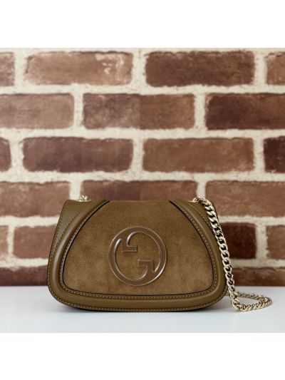Gucci Blondie Small Shoulder Bag 815711 in Brown