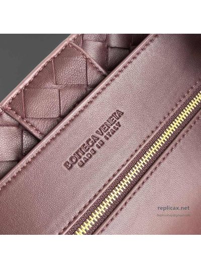 Bottega Veneta Andiamo Large Suede Tote Bag Wine
