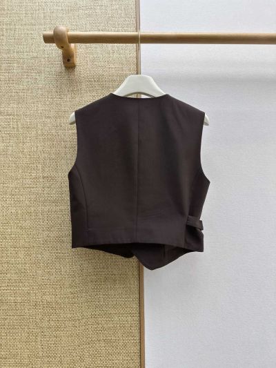 Brunello Cucinelli Sleeveless Pleated Set in Black