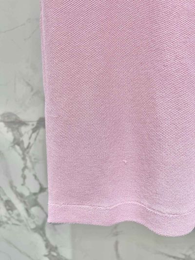 Burberry Embroidered Denim Skirt in Pink