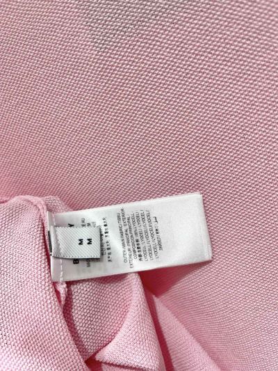 Burberry Embroidered Denim Skirt in Pink