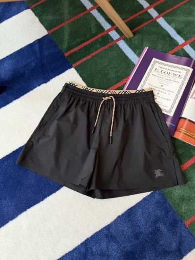 Burberry Plaid Drawstring Pants