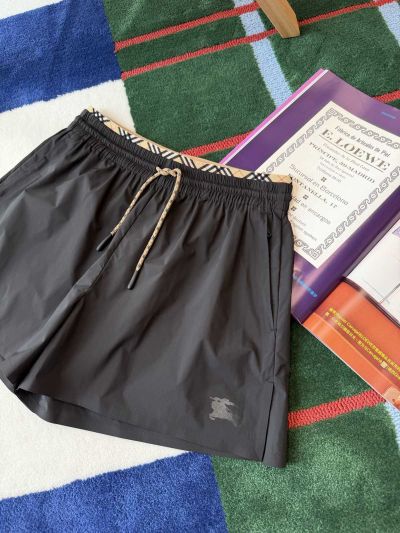 Burberry Plaid Drawstring Pants