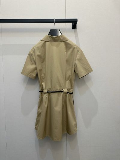 Celine Long Sleeve Silk Shirt in Beige