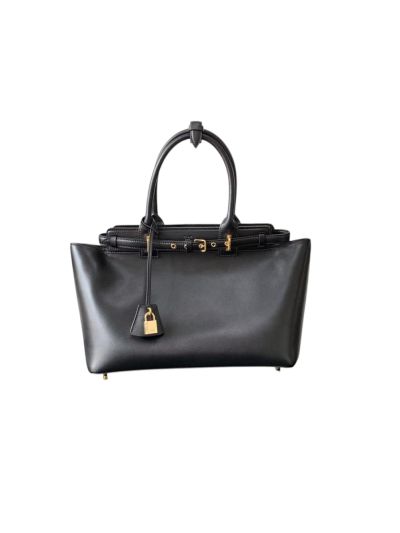 Celine Conti Black Calfskin Tote Bag 199873