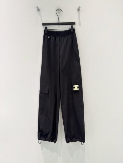 Chanel Cargo Pants in White and Black