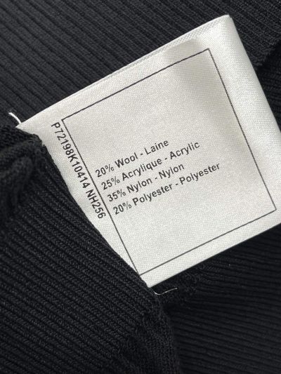 Chanel Crew Neck Short Sleeve Top in Navy