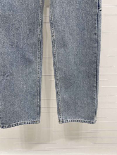 Chanel Denim Cargo Pants in Light Blue