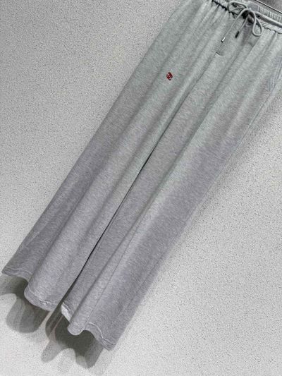 Chanel Embroidered Long Sleeve Set in Grey