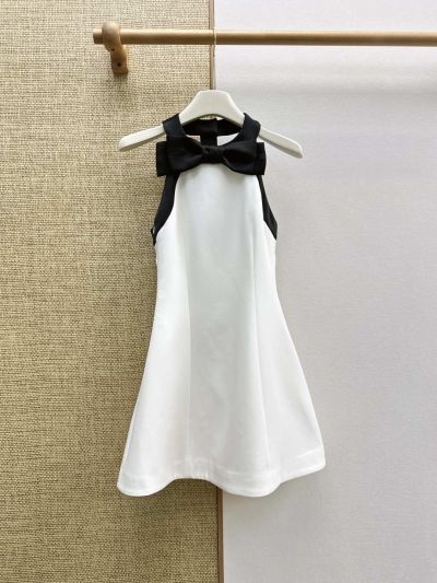 Chanel Halter Neck Mini Dress in White