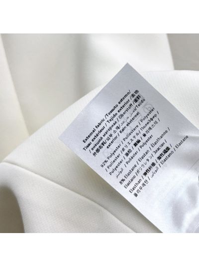 Chanel Halter Neck Mini Dress in White