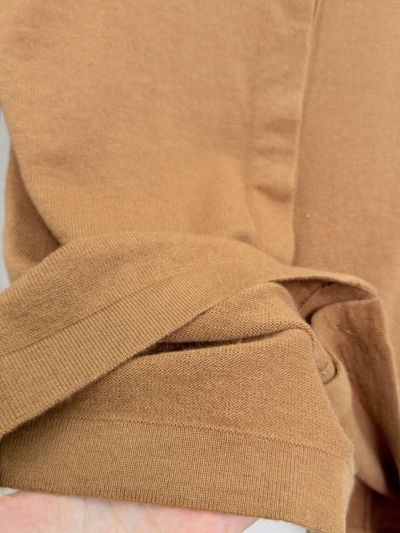 Chanel Long Sleeve Embroidered Cardigan in Beige and Brown