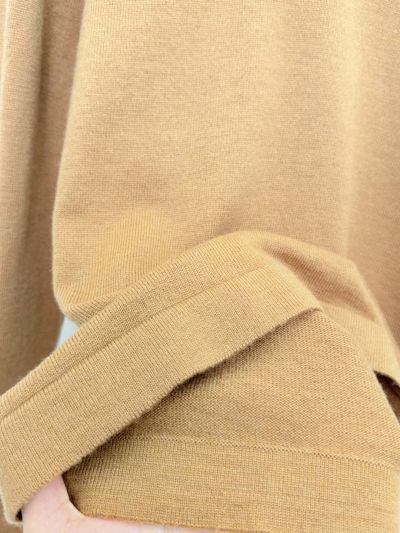 Chanel Long Sleeve Embroidered Cardigan in Beige