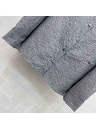 Chanel Turn-Down Collar Long Sleeve Shirt