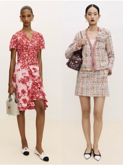 Chanel Tweed Beaded Jacket in Multicolor