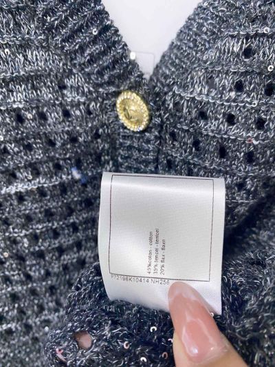 Chanel V-Neck Long Sleeve Cardigan