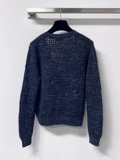 Chanel V-Neck Long Sleeve Cardigan