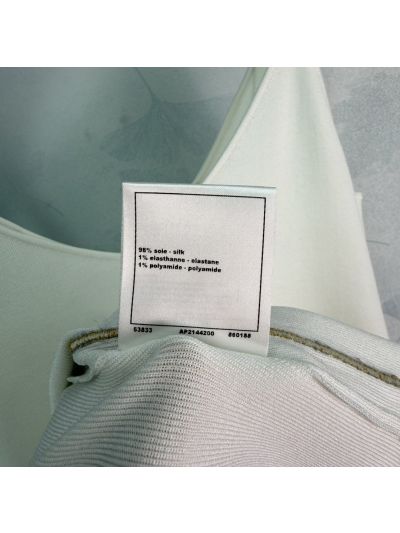 Chanel V-Neck Sleeveless Top