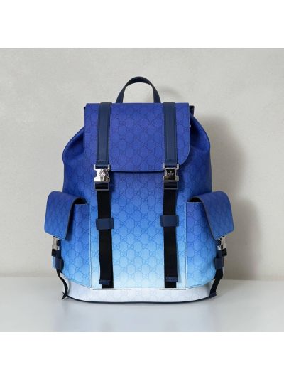 Gucci Chroma Large Backpack 792080 in Blue