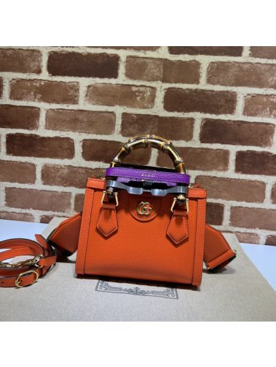 Gucci Diana Tote in Orange