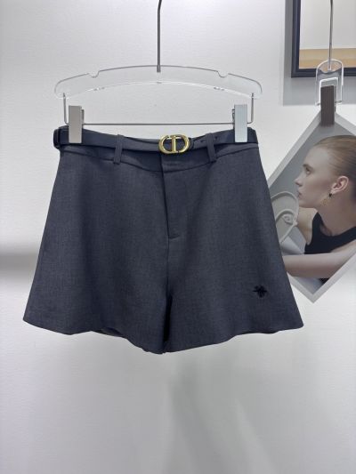 Dior Belted Embroidered Pants