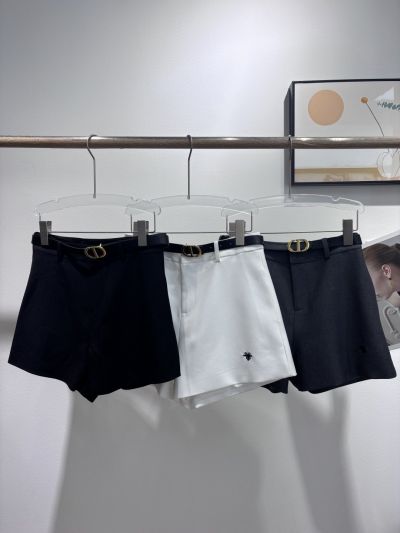 Dior Belted Embroidered Pants