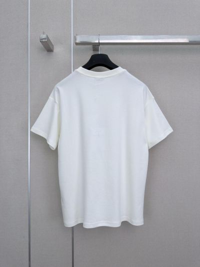 Dior Crew Neck Short Sleeve T-Shirt in White