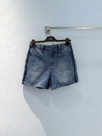 Dior Denim Cargo Pants in Blue