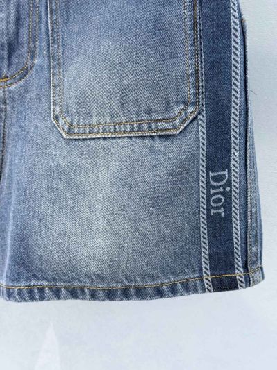 Dior Denim Cargo Pants in Blue