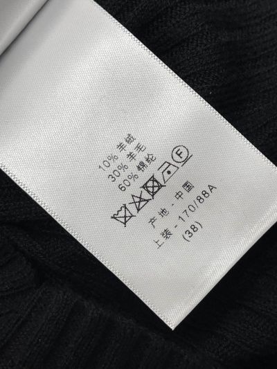 Dior Embroidered Button-Front Cardigan in Navy