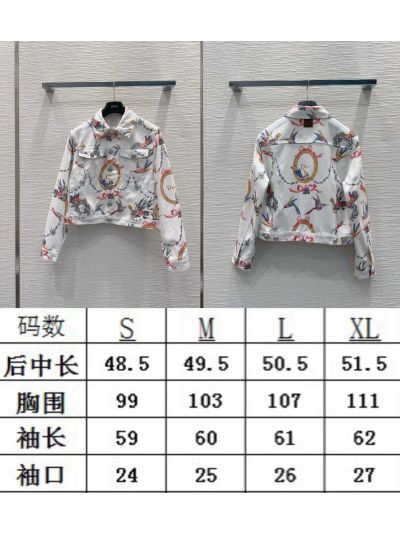Dior Floral Monogram Coat in Multicolor