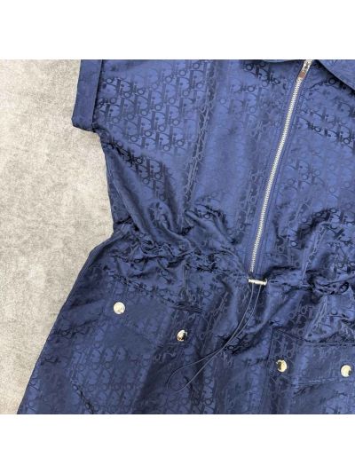 Dior Jacquard Belted Dress