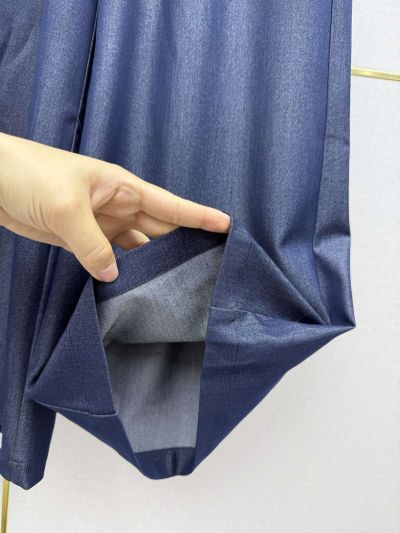 Dior Jacquard Denim Pants in Navy