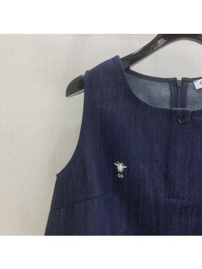 Dior Lace Denim Set in Navy