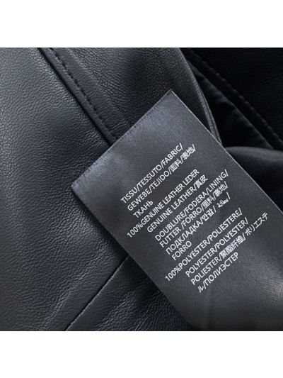 Dior Lambskin Pleated Pants in Black