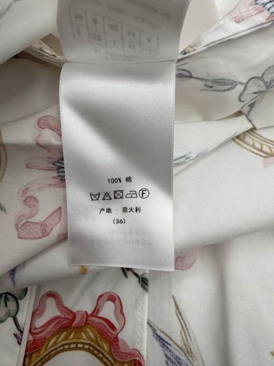 Dior Short Sleeve Belted Dress in S-M