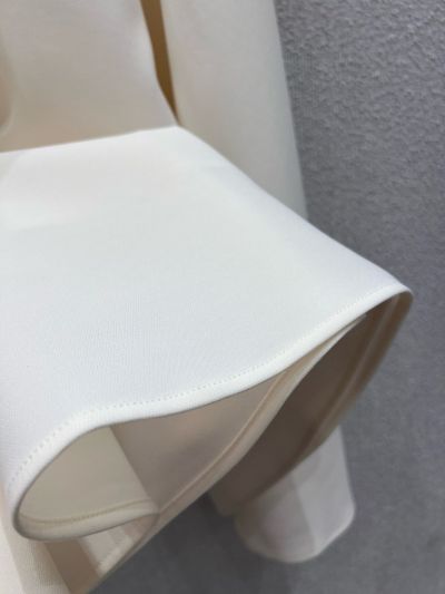 Dior Silk Sleeveless Dress in White