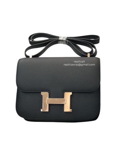 Hermes Constance 19 Hand Stitches Epsom Leather Bag 19CM 521959