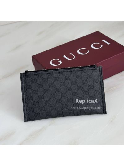 Gucci Essence Classic Small Pouch 876478 in Grey/Black