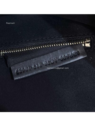 Fendi Baguette Medium Shoulder Crossbody Bag Dark Blue FF Chenille A8579 Blue 2523649