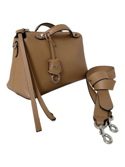 Fendi By The Way Selleria Medium Shoulder Crossbody Bag Beige 8668M Beige 866 2523751