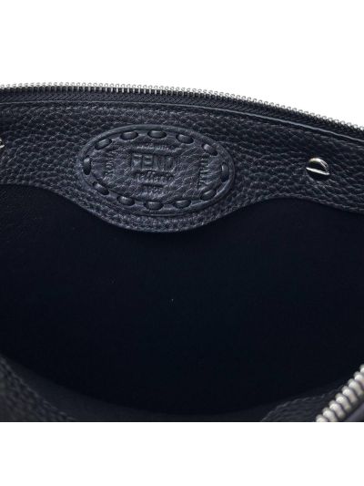 Fendi By The Way Selleria Medium Shoulder Crossbody Bag Black 8668M Black 866 2523738